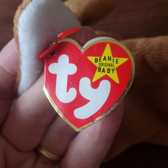 ✨️HOST PICK✨ Ears the Bunny 1995 Retired Collectable Ty Beanie Baby - Picture 7 of 10